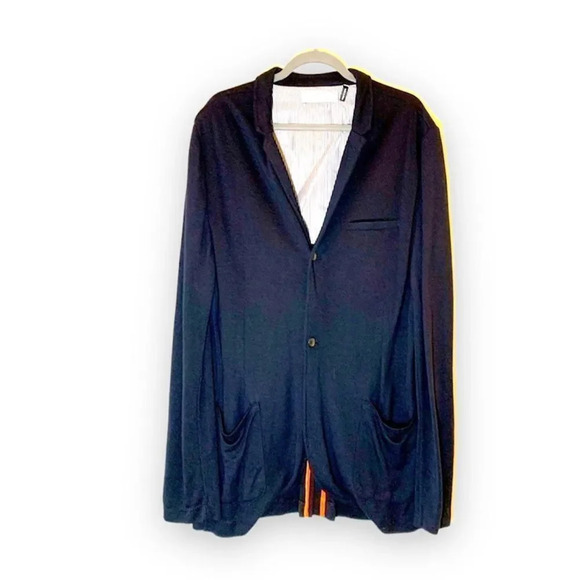 Five Four LA Men’s Unstructured Blazer Navy 2XL Gentleman’s Club‎ Nautical Luxe - Picture 1 of 8